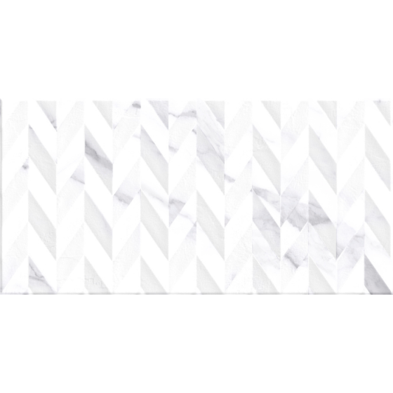 Πλακάκι τοίχου Pisa Espiga Gris 30x60 ματ με μοτίβο espiga και μαρμάρινη όψη